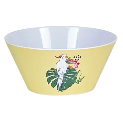 Coupelle décor oiseau et feuille jaune ou verte^Gifi Sale