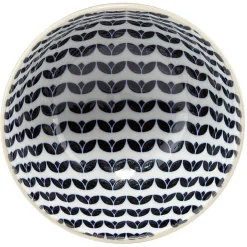 Coupelle en porcelaine décor blanc et bleu^Gifi Best