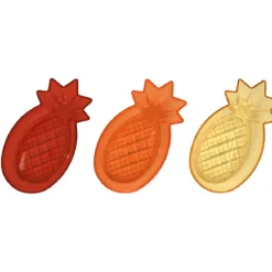 Coupelle plastique ananas x3^Gifi Online