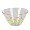 Coupelle plastique transparente décor banane^Gifi Hot