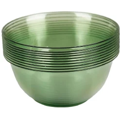 Coupelle plastique unie vert x 10^Gifi Hot