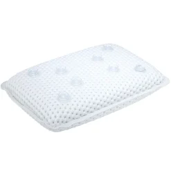 New Gifi Coussin de bain blanc PVC et éponge