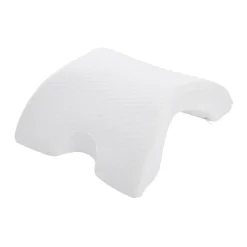 Outlet Gifi Coussin mémoire de forme oreiller incurvé blanc 36x30xH13cm