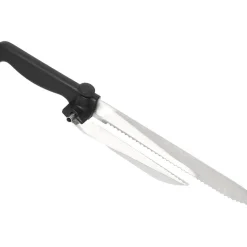 Couteau à trancher réglable noir en inox^Gifi Sale