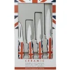 Couteau céramique manche London x 3 et éplucheur^Gifi Clearance
