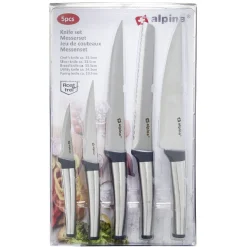 Couteau de cuisine en inox Alpina x 5^Gifi Best