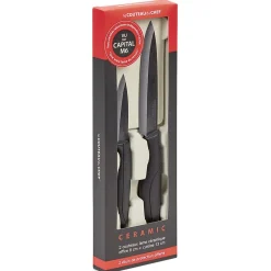 Couteau d'office et cuisine lame céramique x2^Gifi New