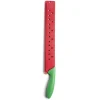 Couteau pour pastèque métal rouge et ABS vert L43,5x5x2,5cm^Gifi Sale