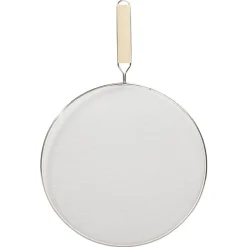 Couvercle anti éclaboussures écran inox et bambou Ø29cm^Gifi Sale