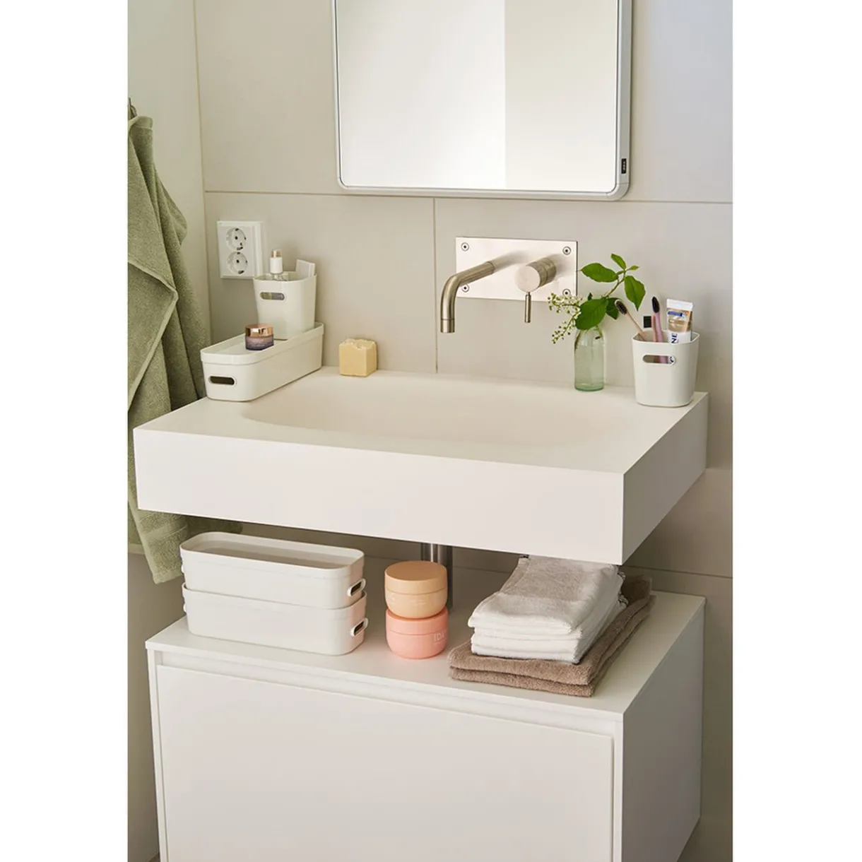 Best Gifi Couvercle boîte de rangement blanc