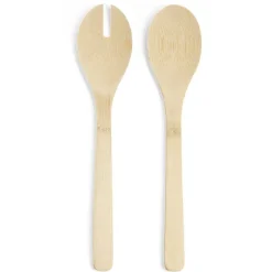 Couvert à salade en bambou x2^Gifi Sale