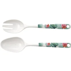 Couvert salade plastique motif summer^Gifi Online