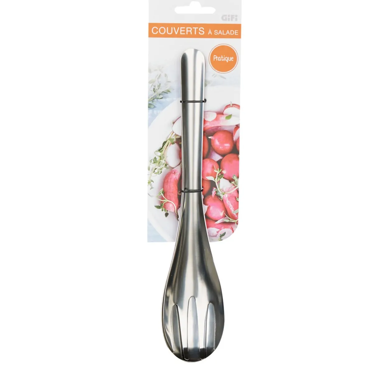 Couverts à salade inox^Gifi Online