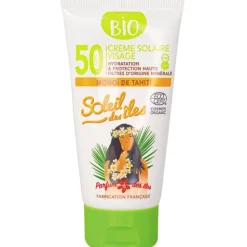Hot Gifi Crème solaire visage Bio Soleil des îles SPF50 50ml