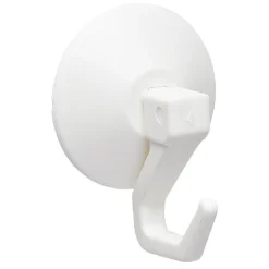 Rangement|Gifi Crochet à ventouse en plastique blanc ø5 CM