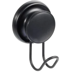 Rangement|Gifi Crochet à ventouse métal noir