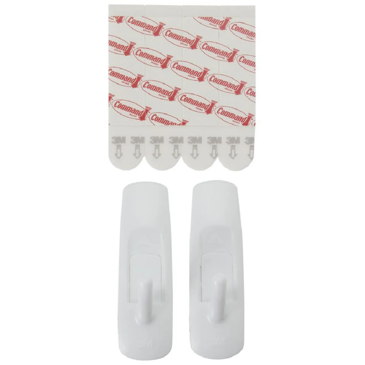 Rangement|Gifi Crochet adhésif 3M basique blanc x2