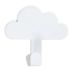 Rangement|Gifi Crochet adhésif métal forme nuage 8,5x2xH11,4cm - 3 modèles