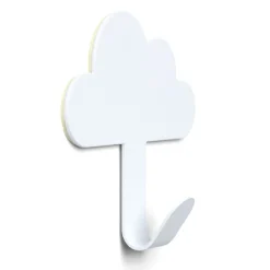 Rangement|Gifi Crochet adhésif métal forme nuage 8,5x2xH11,4cm - 3 modèles