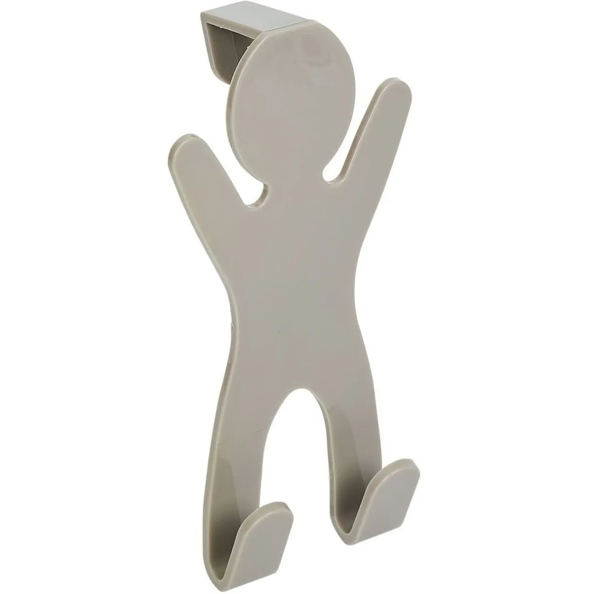 Rangement|Gifi Crochet de porte forme bonhomme bleu - 10,5xH.19 cm