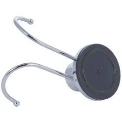 Rangement|Gifi Crochet double à ventouse inox gris