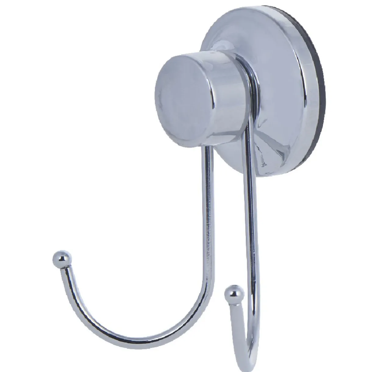 Rangement|Gifi Crochet double à ventouse inox gris