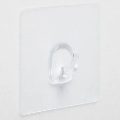 Rangement|Gifi Crochet en plastique transparent