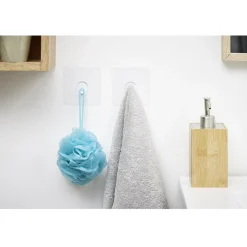 Rangement|Gifi Crochet en plastique transparent