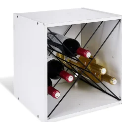 Rangement|Gifi Croisillon Box Cube métal noir