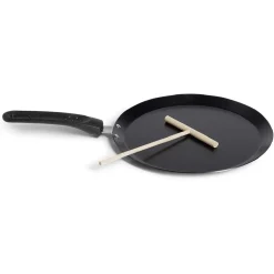 Crêpière Ø24cm avec spatule en bois^Gifi Online