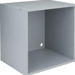 Rangement|Gifi Cube de rangement 1 case bois gris