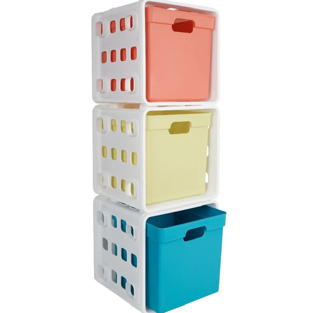 Rangement|Gifi Cube de rangement empilable