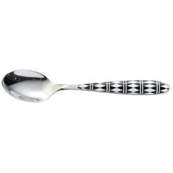 Cuillère à dessert Losange noir et blanc^Gifi Outlet