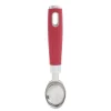 Cuillère à glace manche rouge^Gifi