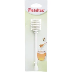 Cuillère à miel en plastique blanc^Gifi Best