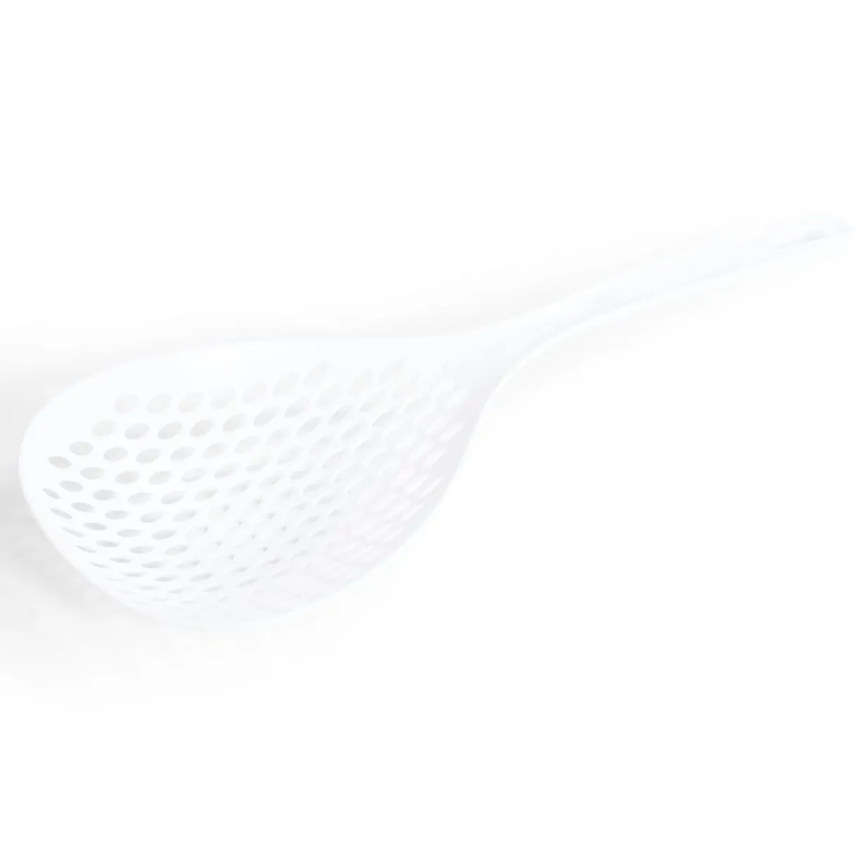 Cuillère écumoire plastique blanc ou orange^Gifi