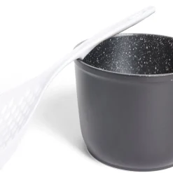 Cuillère écumoire plastique blanc ou orange^Gifi