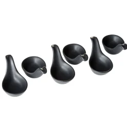 Cuillère verrine noir mat x6^Gifi Clearance