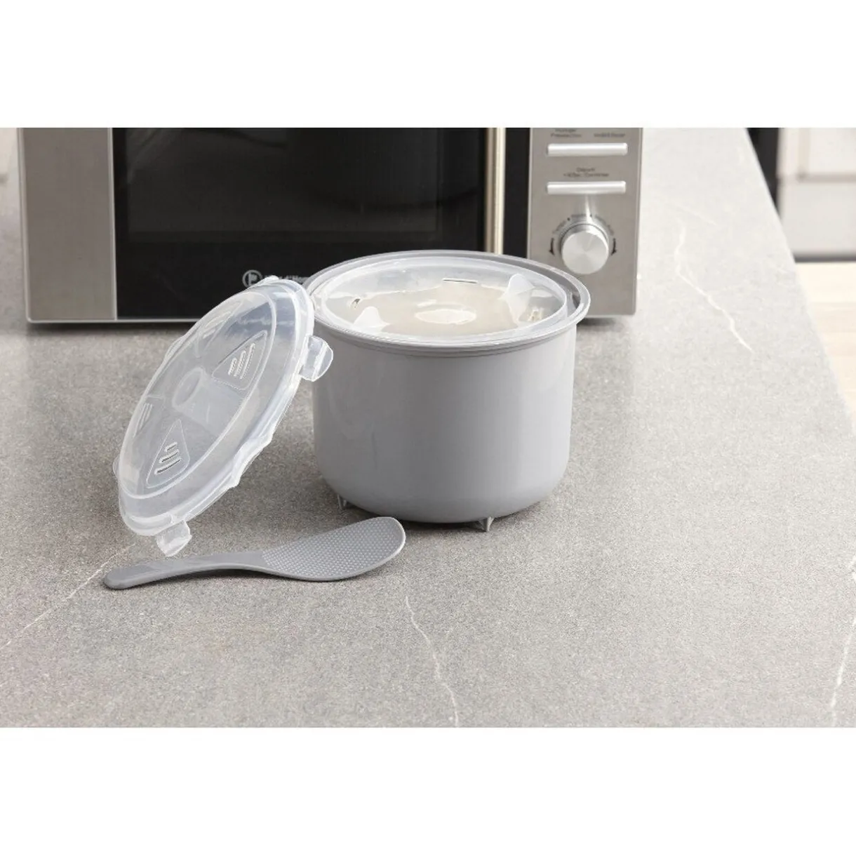 Cuiseur à riz vapeur micro-ondes 2 L^Gifi Sale