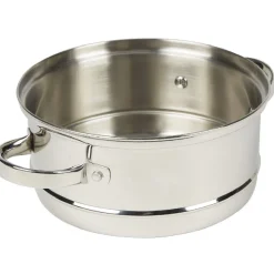 Cuit-vapeur à 2 niveaux acier inoxydable ø 20 cm^Gifi Online