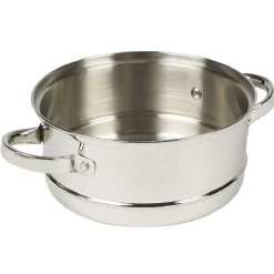 Cuit-vapeur à 2 niveaux acier inoxydable ø 20 cm^Gifi Online