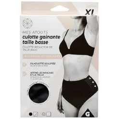 Clearance Gifi Culotte gainante taille basse femme