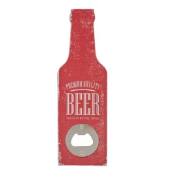 Décapsuleur jaune en forme de bouteille de bière^Gifi Online