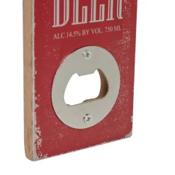 Décapsuleur jaune en forme de bouteille de bière^Gifi Online