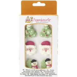 Décor sucré pour gâteau de Noël x6^Gifi Sale