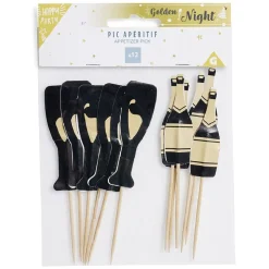 Décoration gâteau anniversaire pique thème nuit x12^Gifi Online