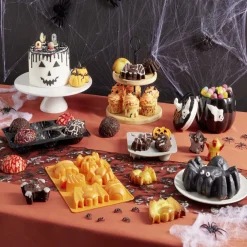 Décoration gâteau Halloween x5 en résine^Gifi
