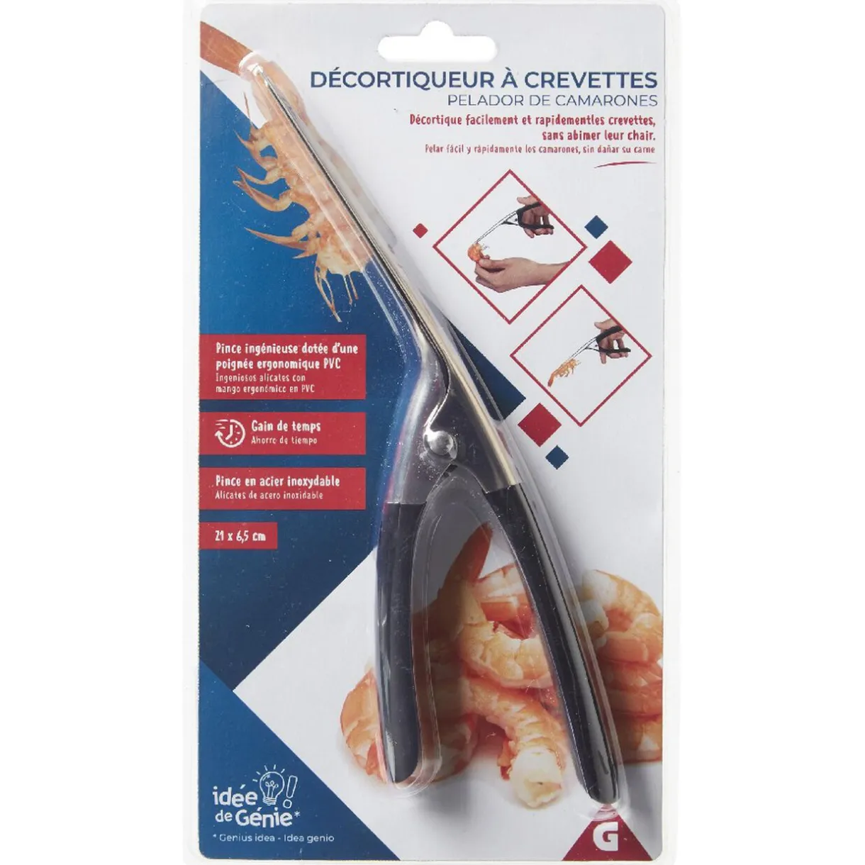 Décortiqueur à crevette inox^Gifi Sale