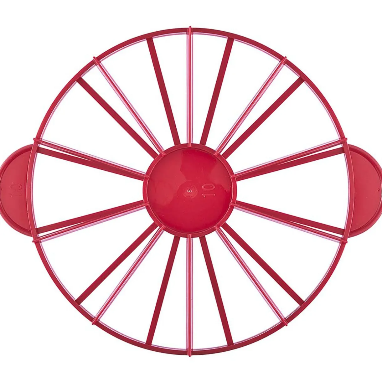 Découpe tarte soleil réversible rouge^Gifi