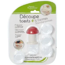 Découpe toast 5 formes^Gifi